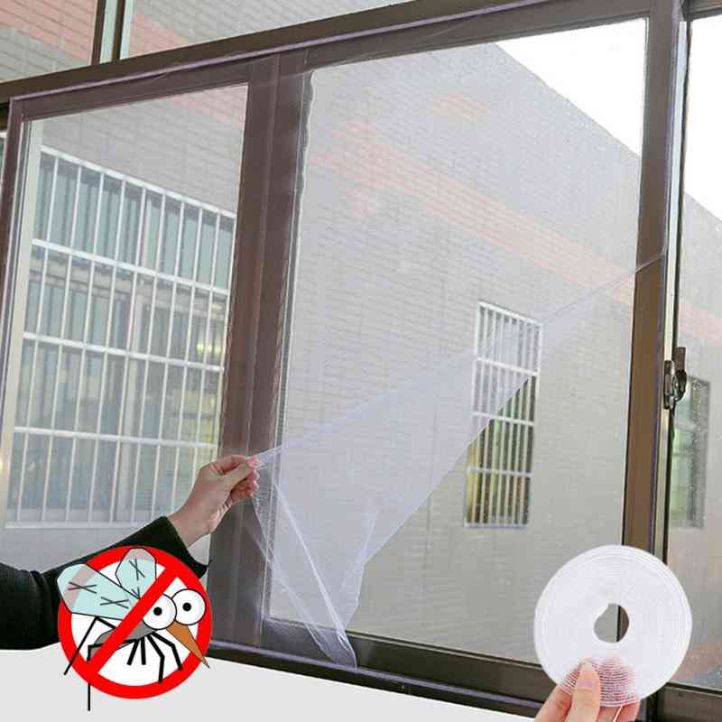 Indoor Insect, Fly, Mosquito Window Screen, Easy To Fit With Tape