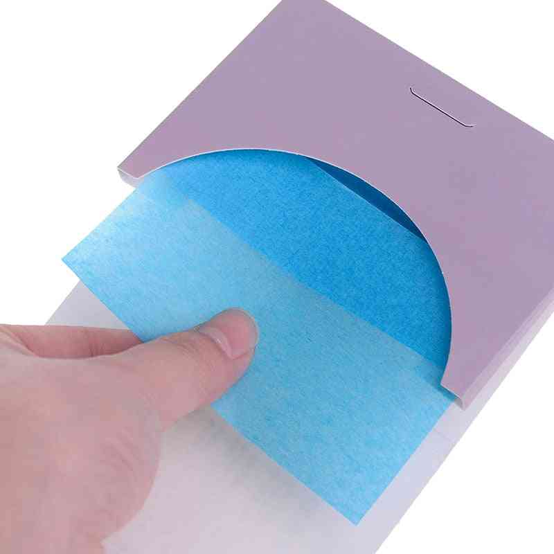 Lenço de papel absorvente de óleo - limpador facial -