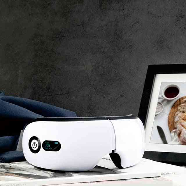 Vibração inteligente bluetooth - dispositivo para cuidados com os olhos, óculos instrumento misic, massageador de proteção ocular dobrável