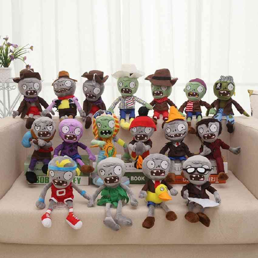 30 см шапки пиратски, патешки зомбита - плюшени пълнени играчки за деца