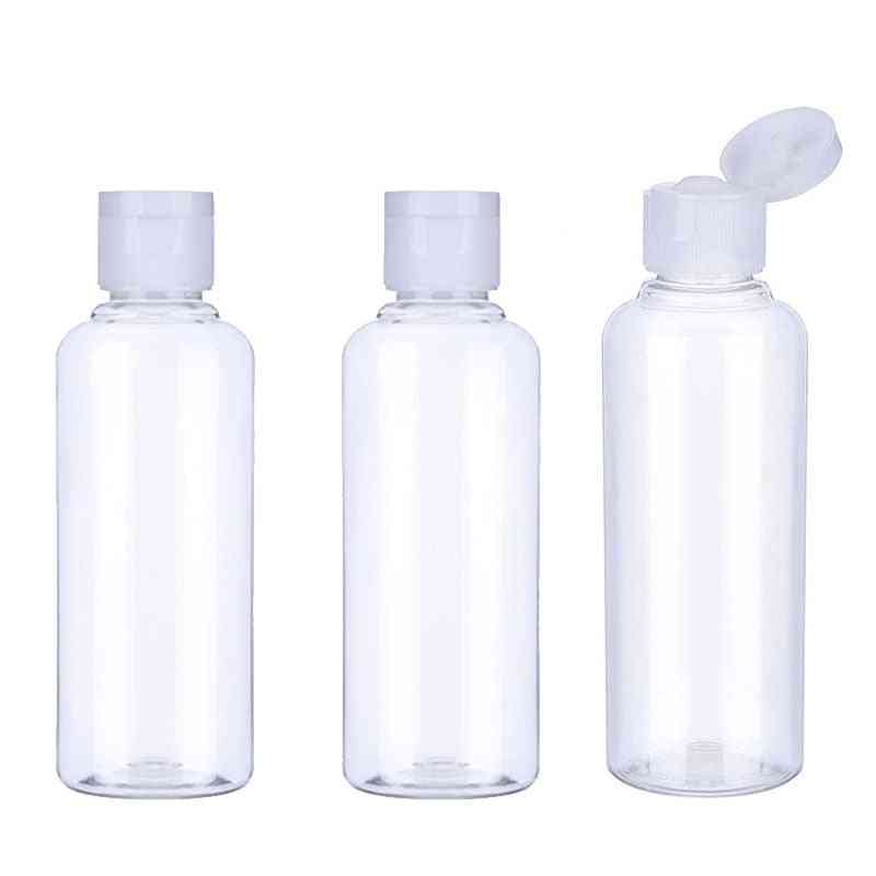 Bouteilles de shampoing rechargeables pour les voyages, contenant pour cosmétiques, lotion
