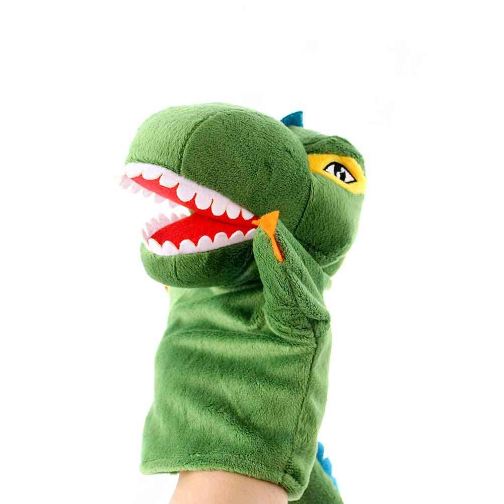 Dinosaurus marionet handschoen handpop pop speelgoed, verhalen praten juguetes -