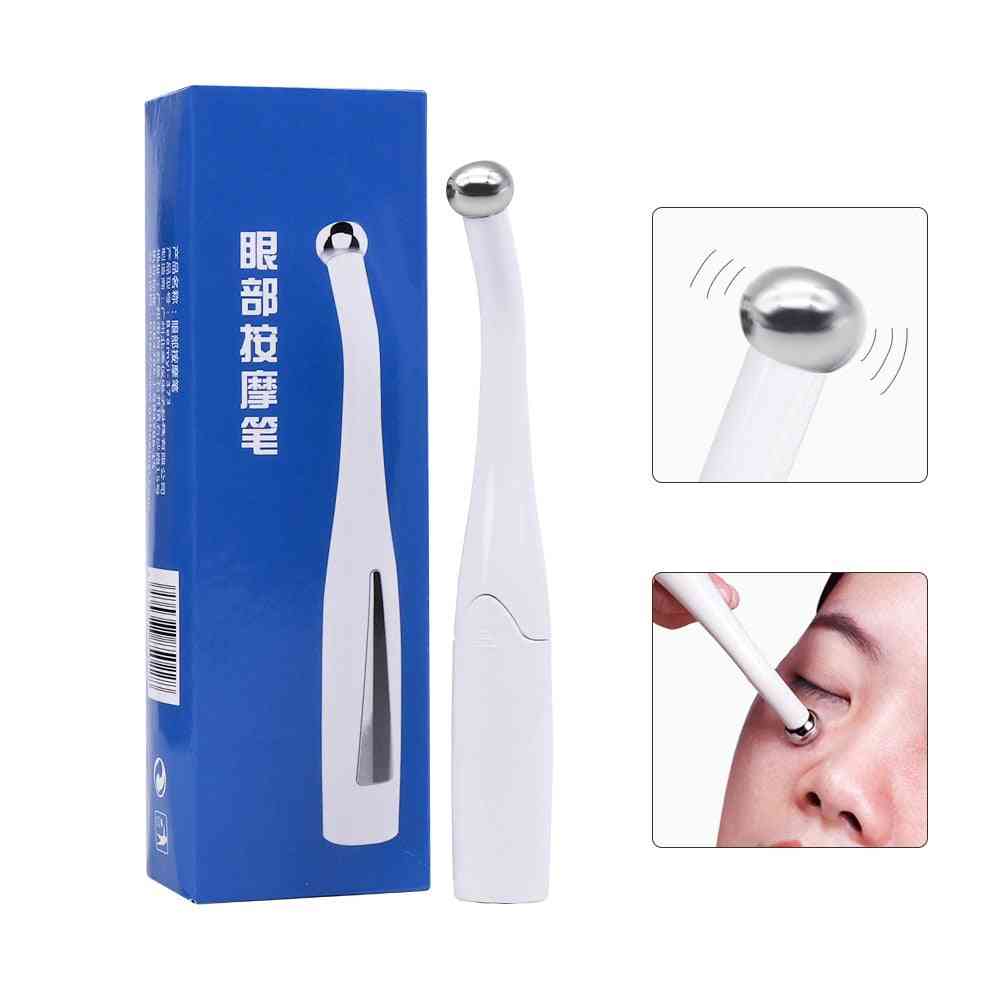 Electric Thermal Eye Massager - Beauty Instrument Device For Removing Wrinkles And Dark Circles