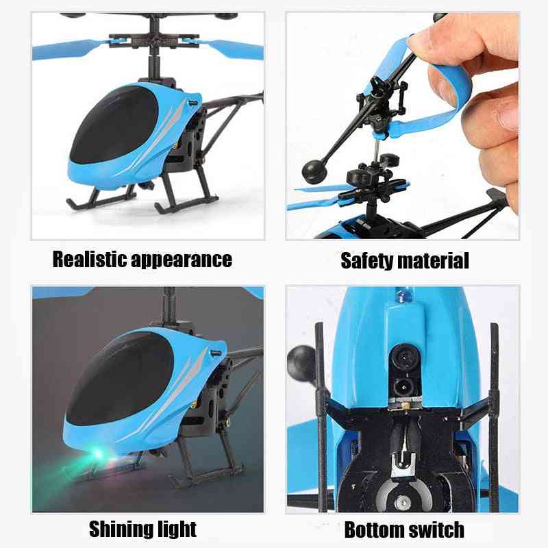 мини безпилотен хеликоптер - електронен модел малка играчка