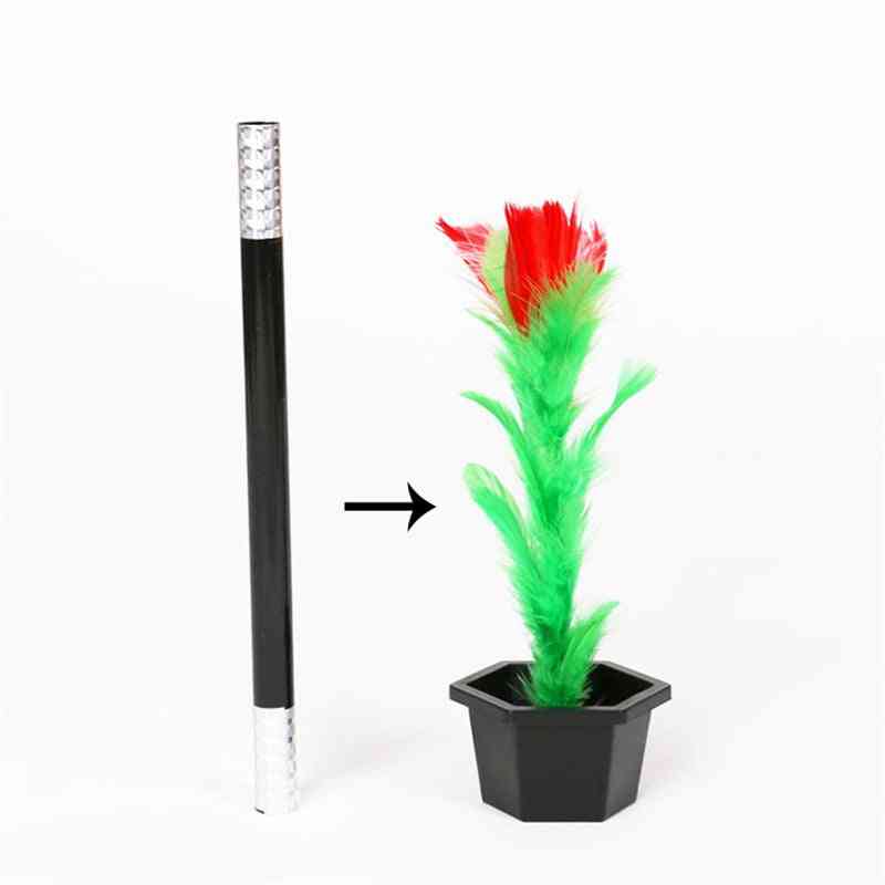 Magic Wand To Flower Easy Trick - Kids Show Magician Props
