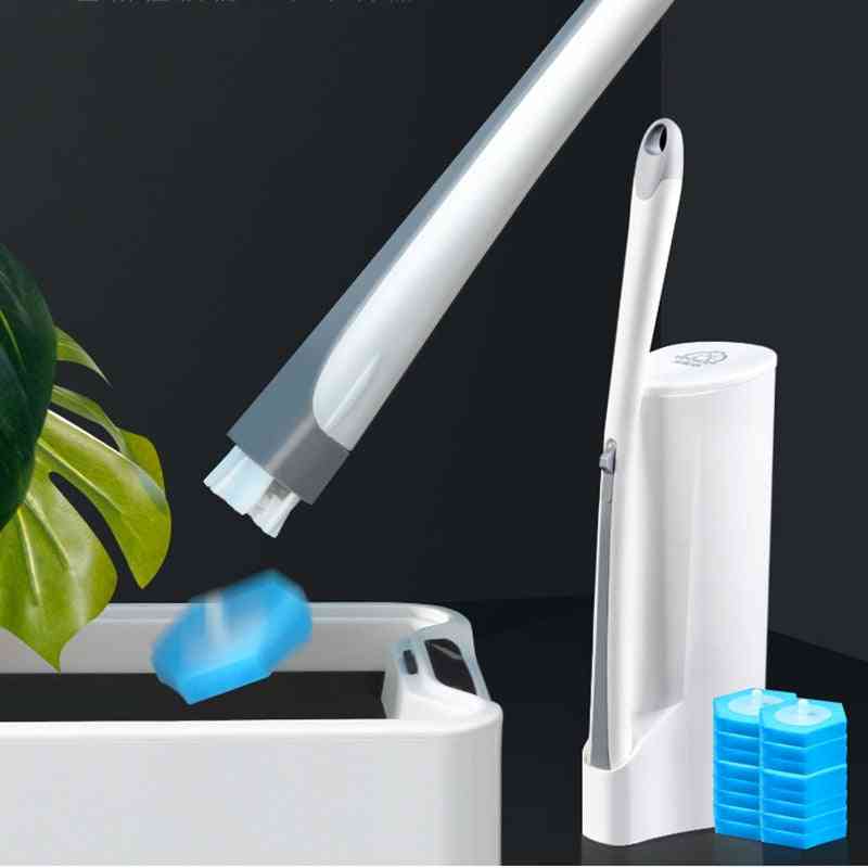 Pano de esterilização de escova de banheiro descartável todos os aspectos sem kit de limpeza de ângulo morto - cabeça de escova