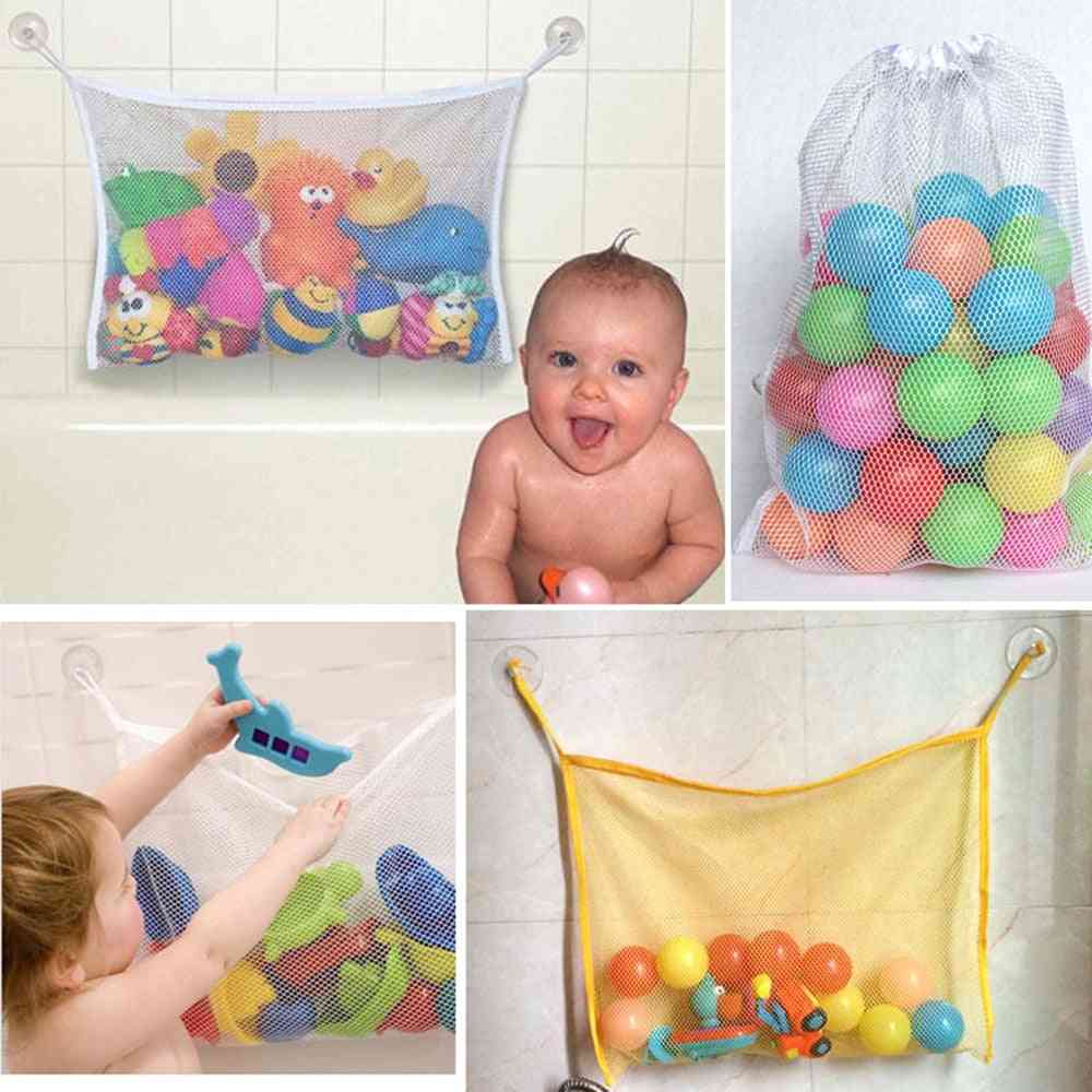 Baby Bath Storage Mesh Bag With Suction Cup