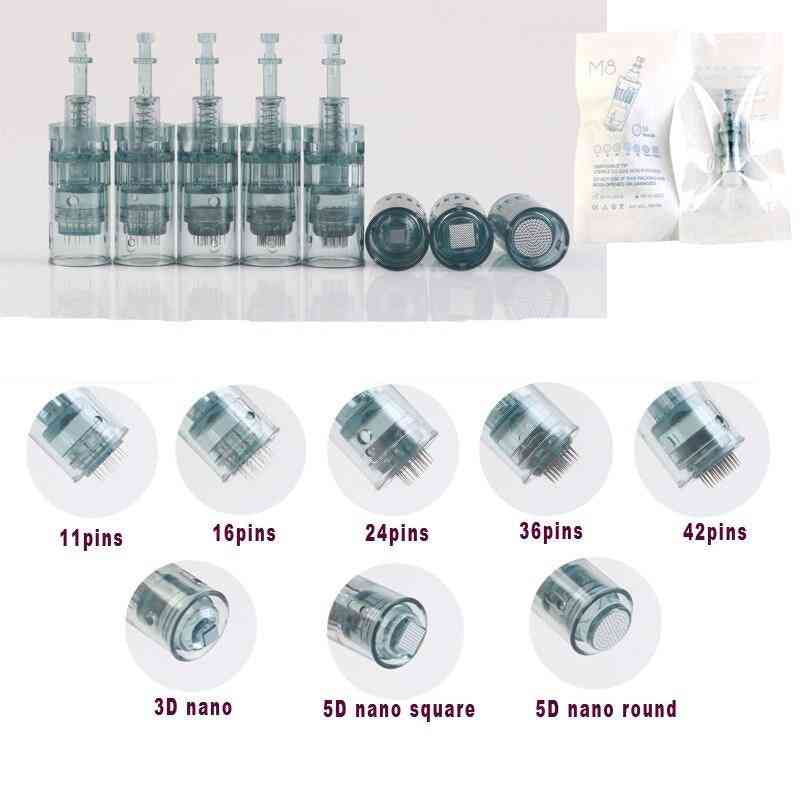 10 Pcs Microneedling Needles Of Dr. Pen M8 Model Replacement Cartridages
