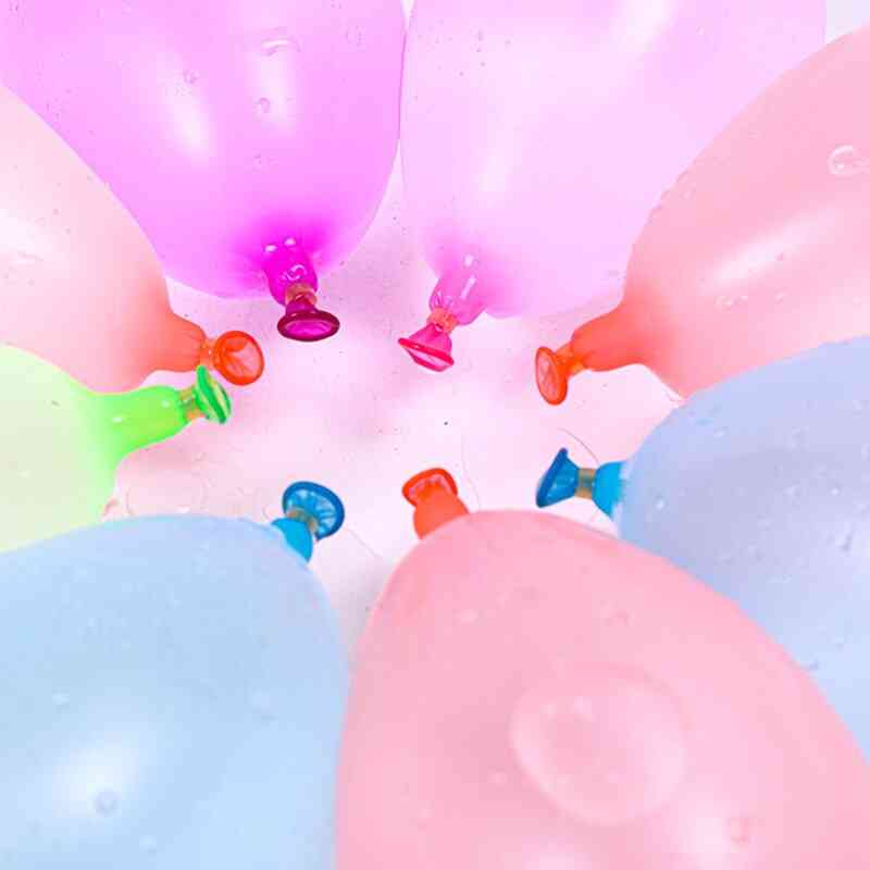 333/555/1111 stuks waterballon willekeurige kleur, voor strand- en buitenfeest - volwassenen en kinderen - 10 zakken (1111 stuks)