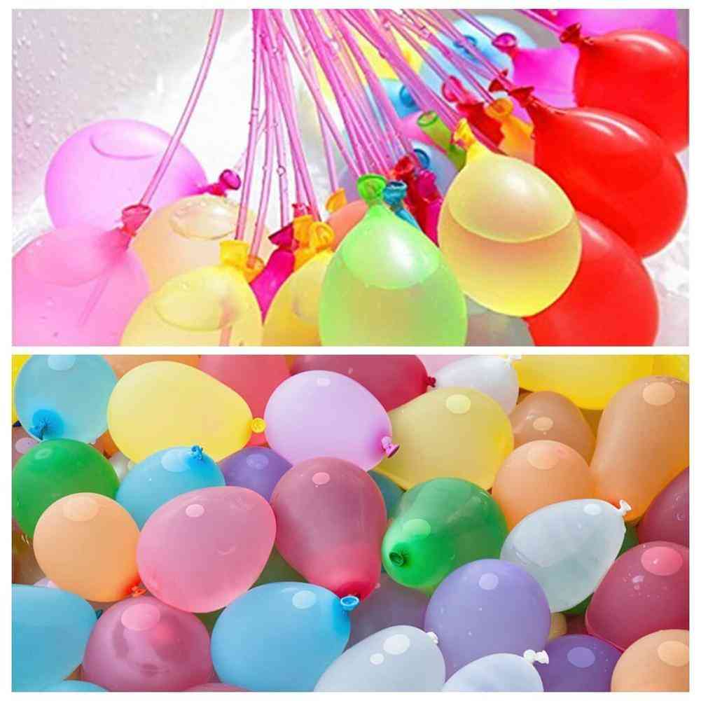 1000 Pcs Aying, Polo Water Balloons With Refill Quick Easy Kit Latex, Bomb Balloons Fight Games / Adults