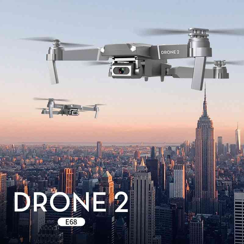 Dron e68 HD širokouhlý 4k wifi 1080p fpv dron - živé nahrávanie videa