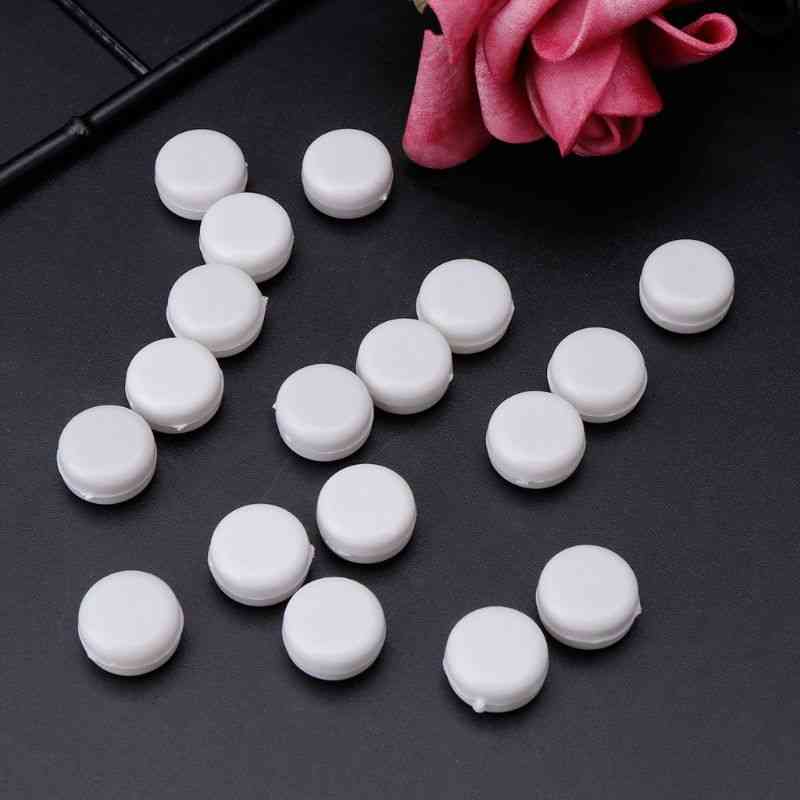 50pcs Baby Rattle Box Ball- Jingle Bells Squeeze Sound Noise Maker Insert Squeakers For Diy Pet Animal Puppet Doll