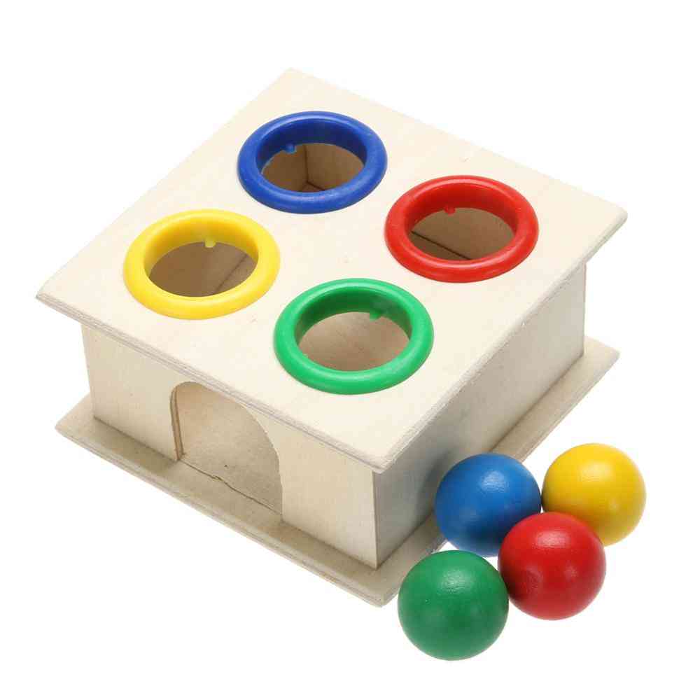 Children Fun Playing Wooden Hamster Game-early Learning Educational