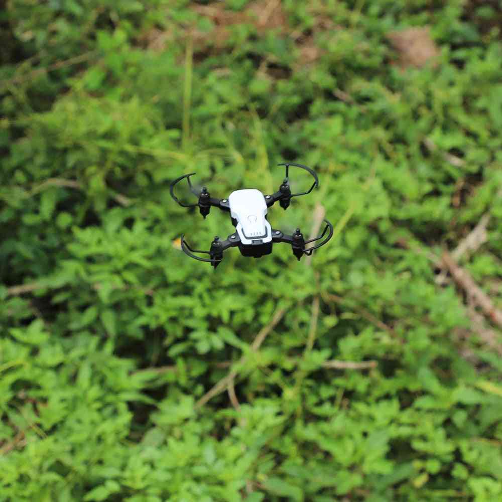 Mini drone avec caméra - drones pliables HD pour enfants - 4kmp blanc1