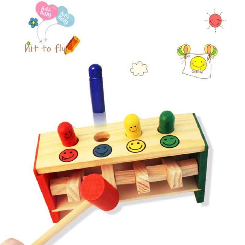 Jouet éducatif montessori pour bébé bébé - main d'apprentissage, coordination oculaire cadeau en bois anniversaire livraison gratuite -