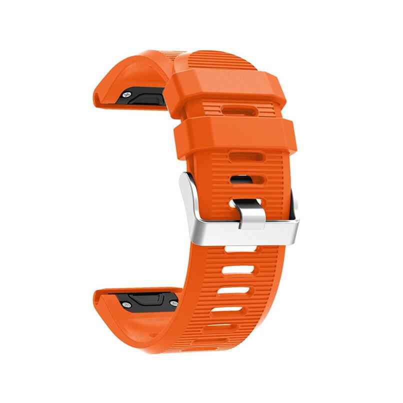 Watchband- Quick Release Silicone Strap And Easy Fit