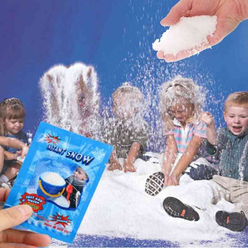 Fake Instant Snow Powder For Slim Filler Supplies Slimes Charms