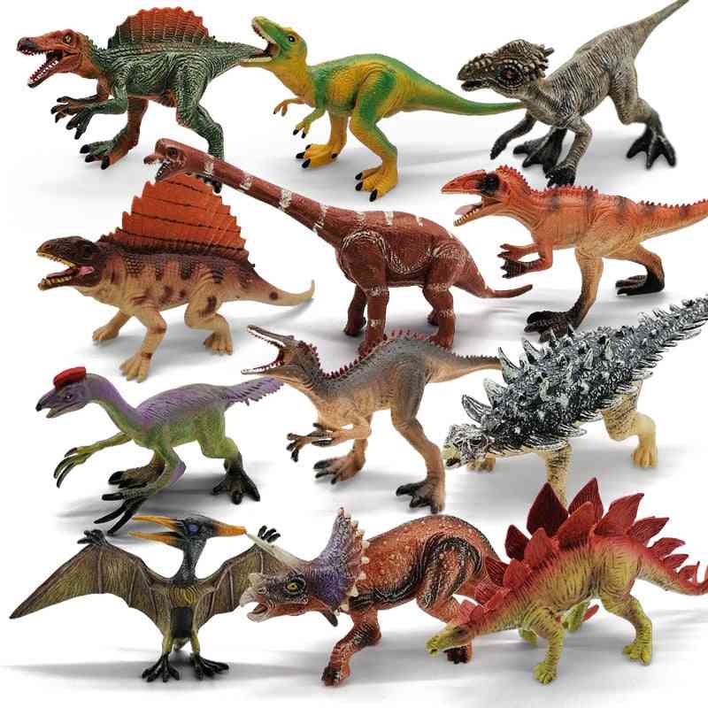 Realistické dinosaury, plastové různé světové série, figurka velociraptoru