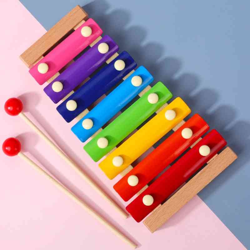 Xylophone Wooden Eight Notes, Frame Style Baby Musical