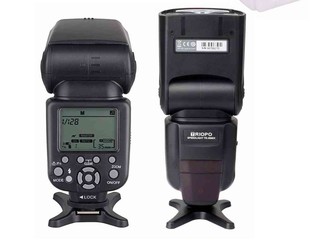 Mode sans fil Triopo ttl speedlite flash pour canon 5d nikon d750 d800 d3200 d7100 appareil photo reflex numérique comme yongnuo yn-568ex -