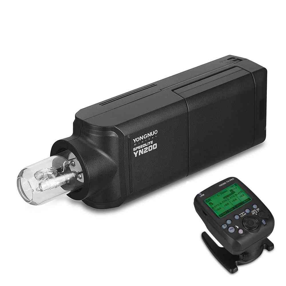 Bateria litowa 200 W z USB typu C, kompatybilna YN560-TX (II) / YN560-TX PRO / YN862 dla Canon Nikon - tylko YN200