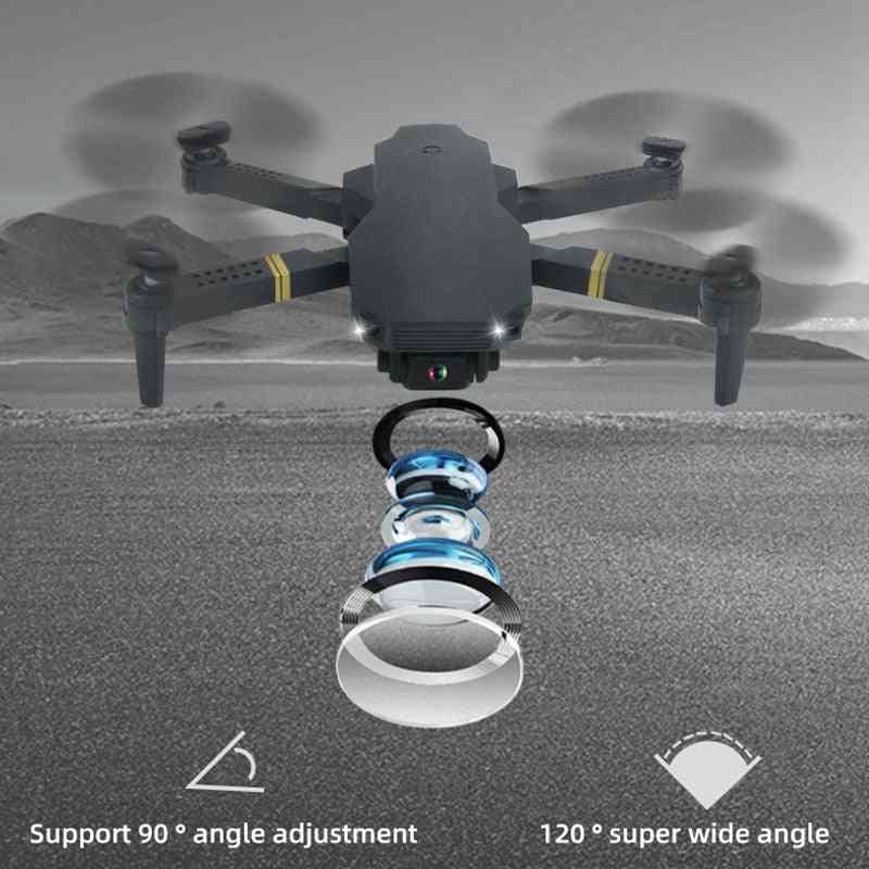 дрон, 4k с wifi, rc drone с оптичен поток, управление с жестове - сгъваем тип