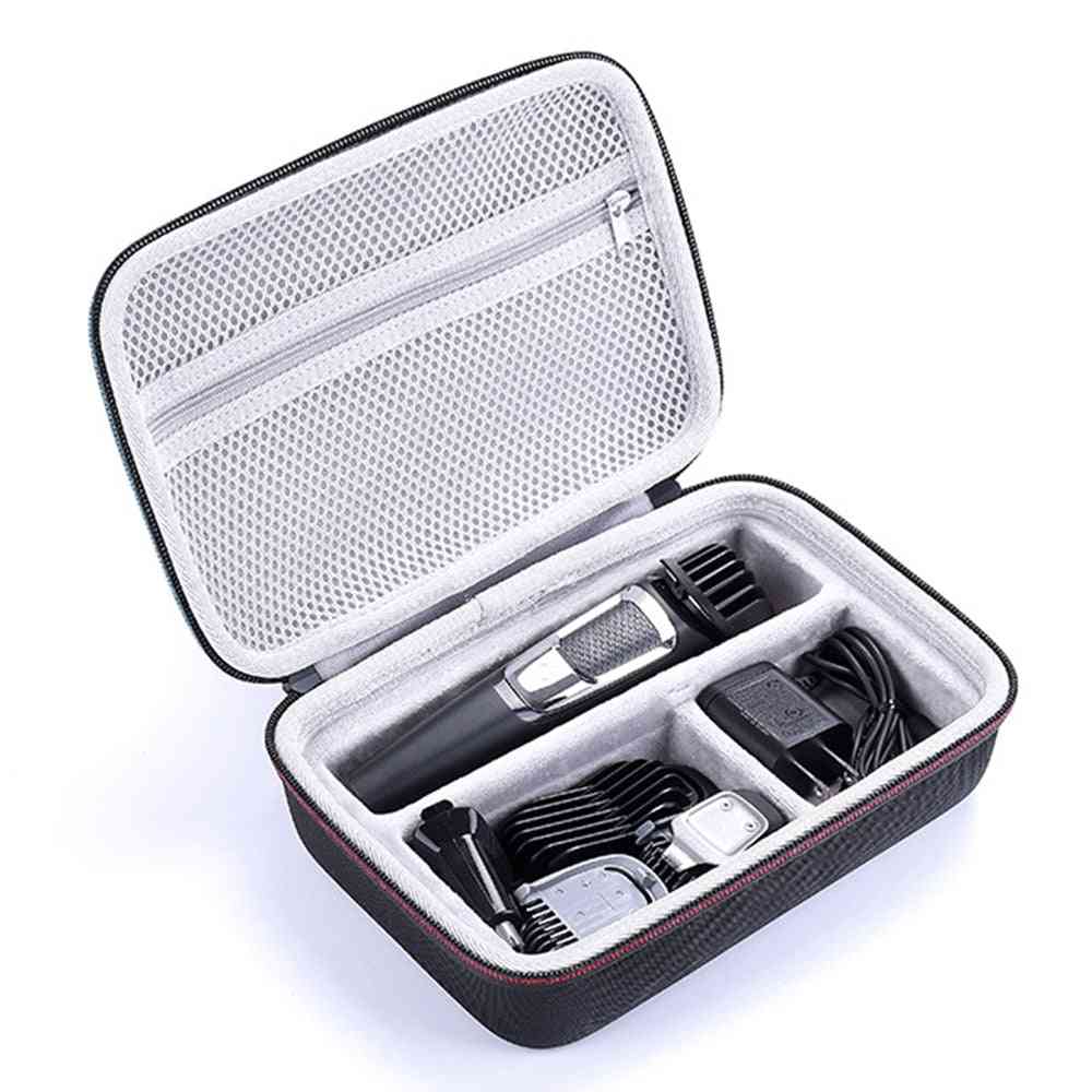 Hard Travel Box Cover Bag Fall für Philips Norelco Multigroom-Serie, 3000/5000/7000 mg3750 mg5750 / 49 mg7750 / 49 (schwarz grau) -