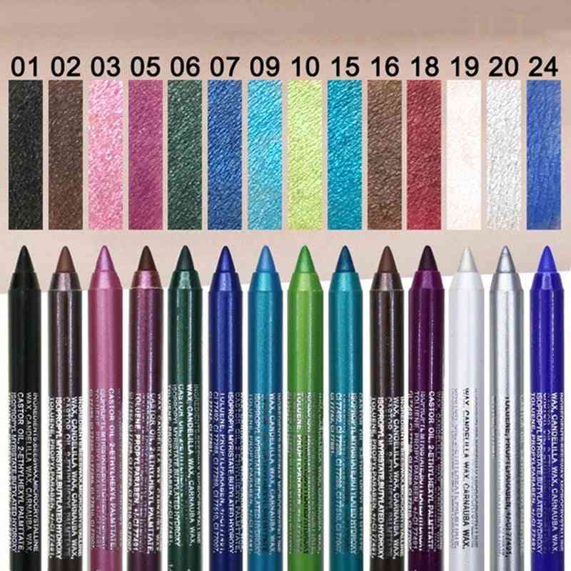 Creion pentru eyeliner, de lungă durată, impermeabil - fără machiaj pentru creion de ochi înflorit
