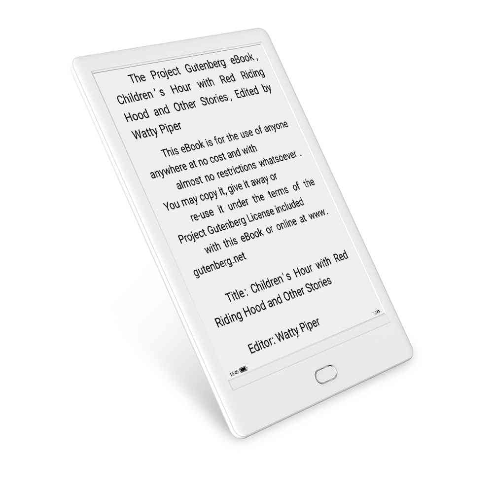 E-Reader mit 7,8 '' 300ppi E-Ink-Touchscreen 8-Kern 1,5 GHz, eingebaute hörbare 2g / 32gb Android 6.0 Geschenk Bleistiftmine -