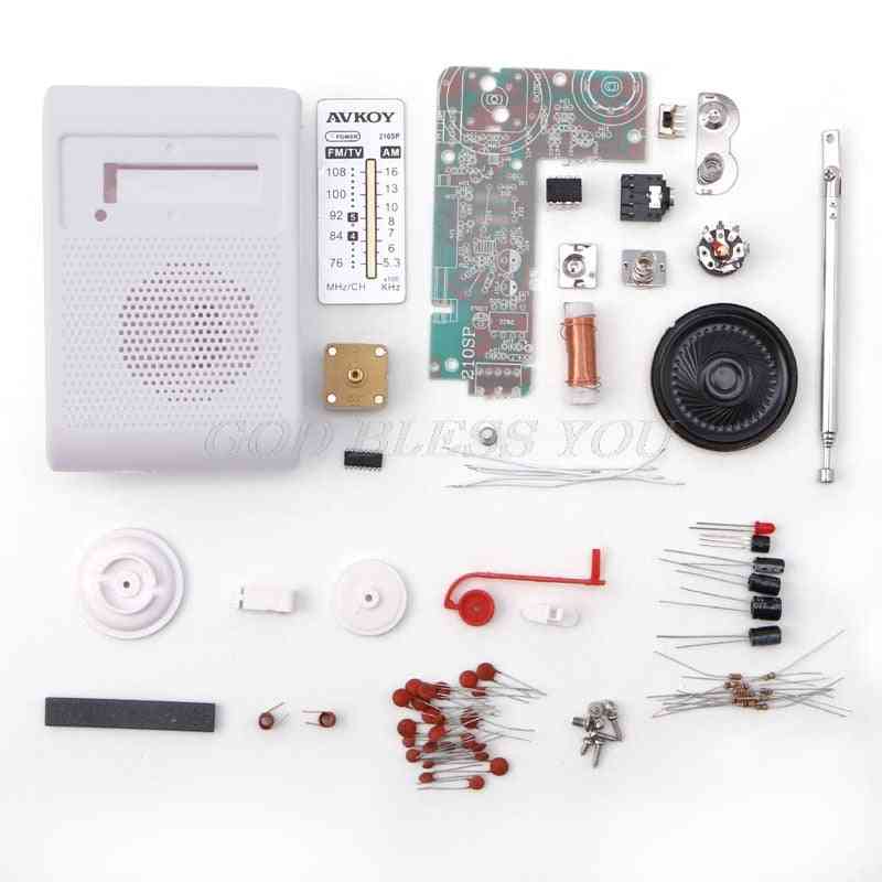 Cf210sp Am/fm Stereo- Radio Kit Diy Electronic Assemble Set For Learner