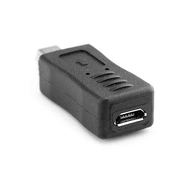 Black Micro Mini Usb Adapter Charger Converter Adaptor
