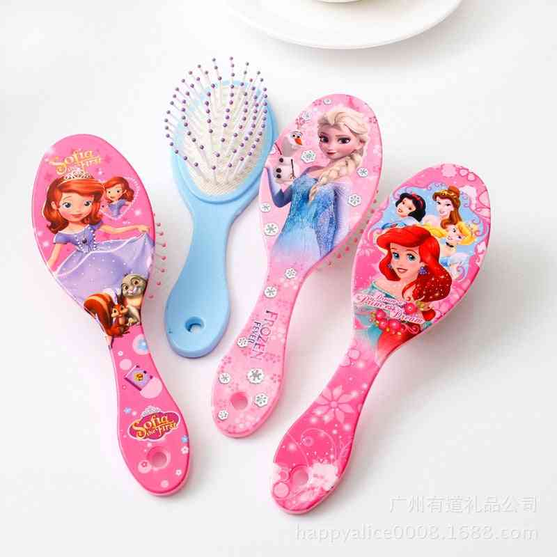 Disney Frozen, Princess, Minnie Mouse Printed Hair Brushes For