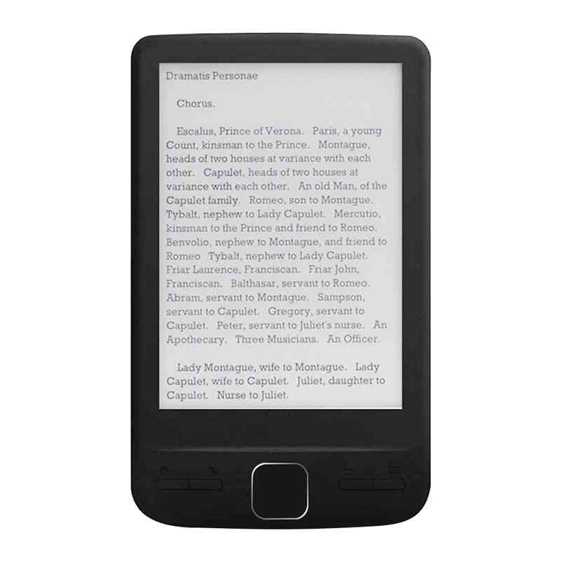 Leitor de e-book digital ultrafino de 4,3 polegadas com tela e-ink digital - 16 gb