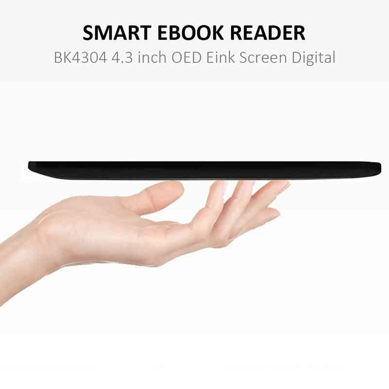Leitor de e-book digital ultrafino de 4,3 polegadas com tela e-ink digital - 16 gb
