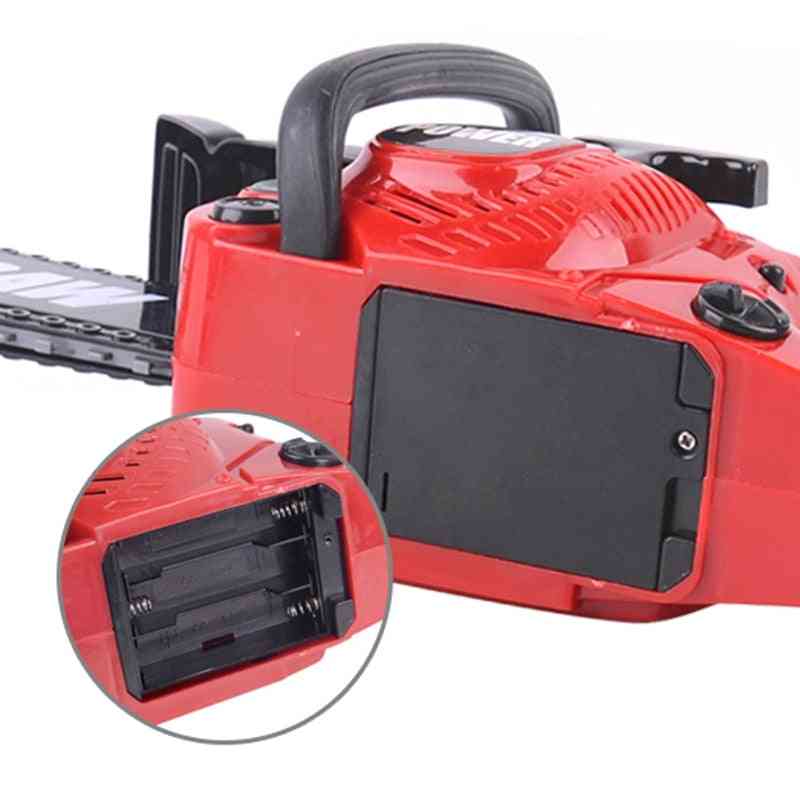 Pretend Play Tool, Rotating Chainsaw With Sound For
