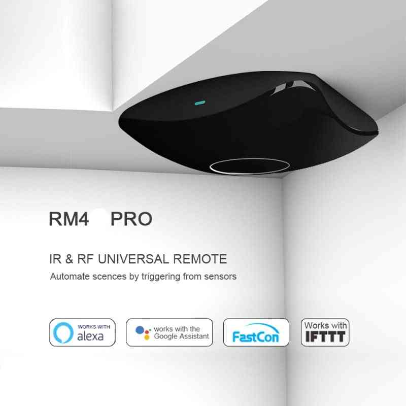 Broadlink rm4 pro rm4c mini domótica inteligente wifi, control remoto inteligente universal funciona con alexa google home - eu rm4 pro