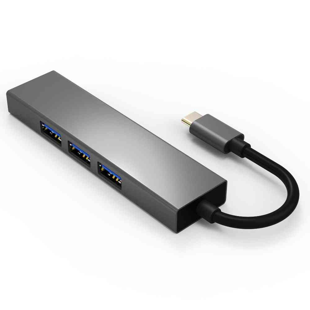 Adapter kabla koncentratora typu c do hdmi 4k, usb3.0 do dowolnego urządzenia z interfejsem USB c -
