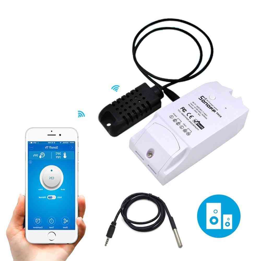 Temperature And Humidity Monitoring-wifi Smart Switch