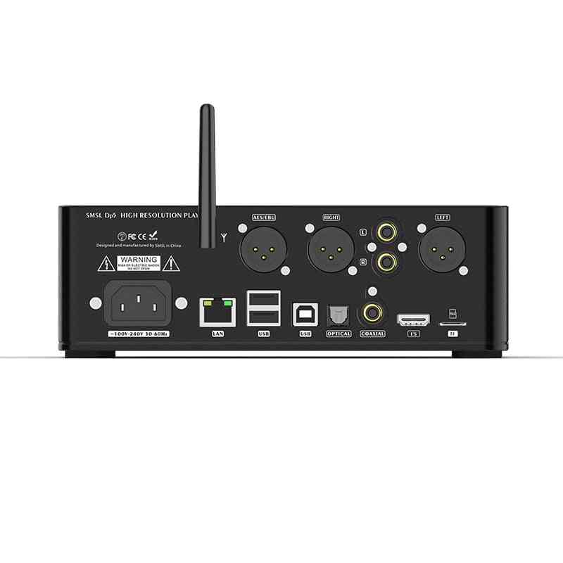 Smsl Dp5 Mqa Full Decoding Hifi Network Music Player,  Streaming Playback Dsd256 Iis Usb Bluetooth Player