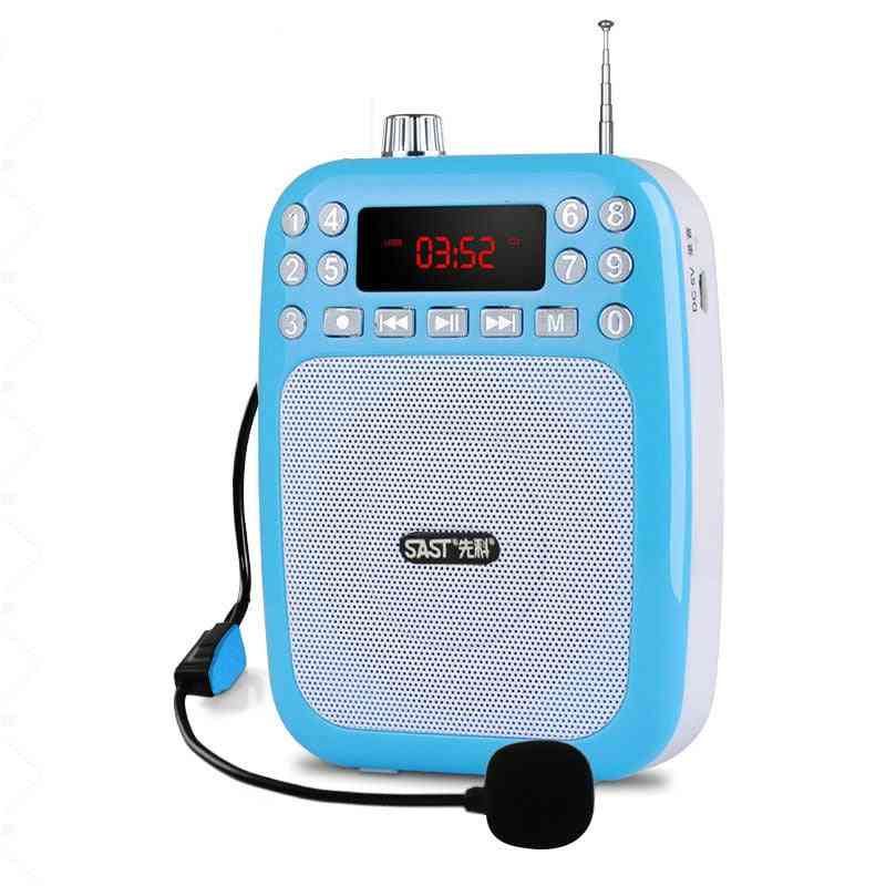 Portable Speaker With Fm Radio And Support Tf Memory Card