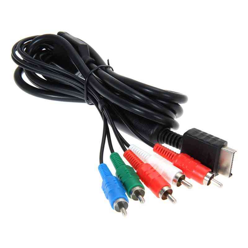 Hd Component Video-audio Cable Cord For Ps2 And Ps3 Slim Playstation