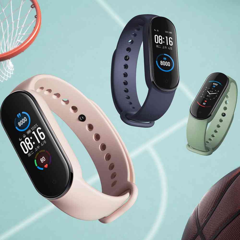 Intelligentes Bluetooth-Armband mi Band 5 globale Version Herzfrequenz-Fitness-Tracker - cn add 1
