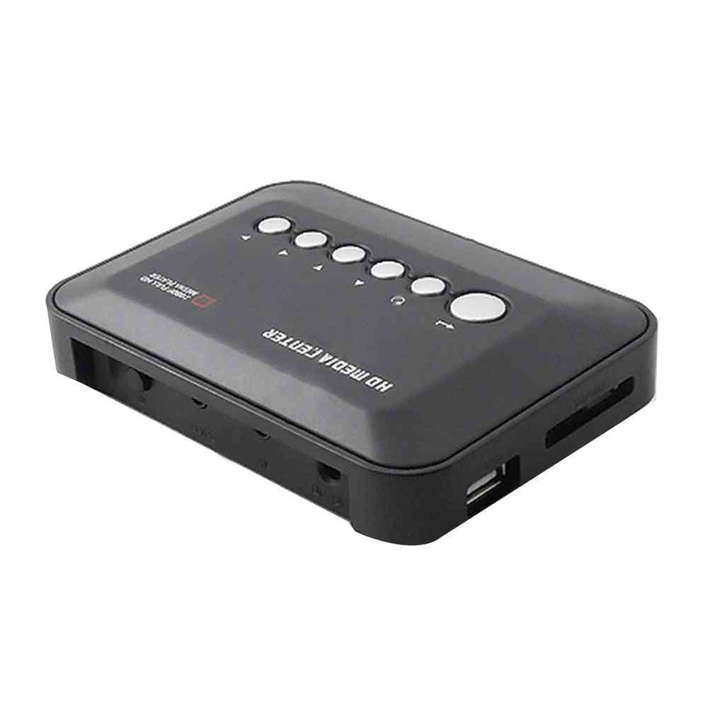 Mini Media Player Center - Usb Sd Mmc Remote Controller
