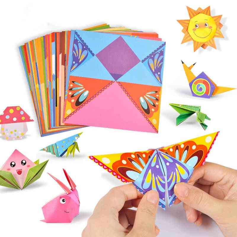 3d Origami Cartoon Animal Book Toy - Diy Paper Art Baby Early Learning Education