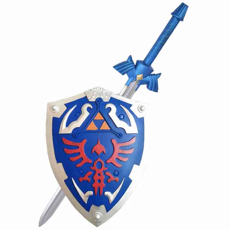 Legend Of Zelda Link Shield Cosplay Weapon Toy Sword Shield Decoration