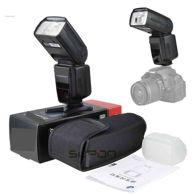Tr-988 flash-professional-speedlite, ttl camera-flash met high speed sync voor canon en nikon digitale slr camera -