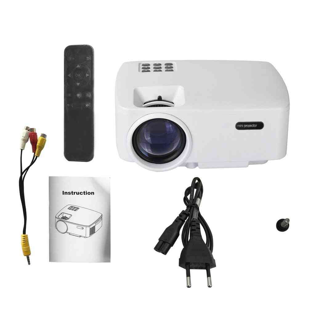 Compact Size, Full Hd 1080p, Wifi Lcd Projector With Upgraded Led Light