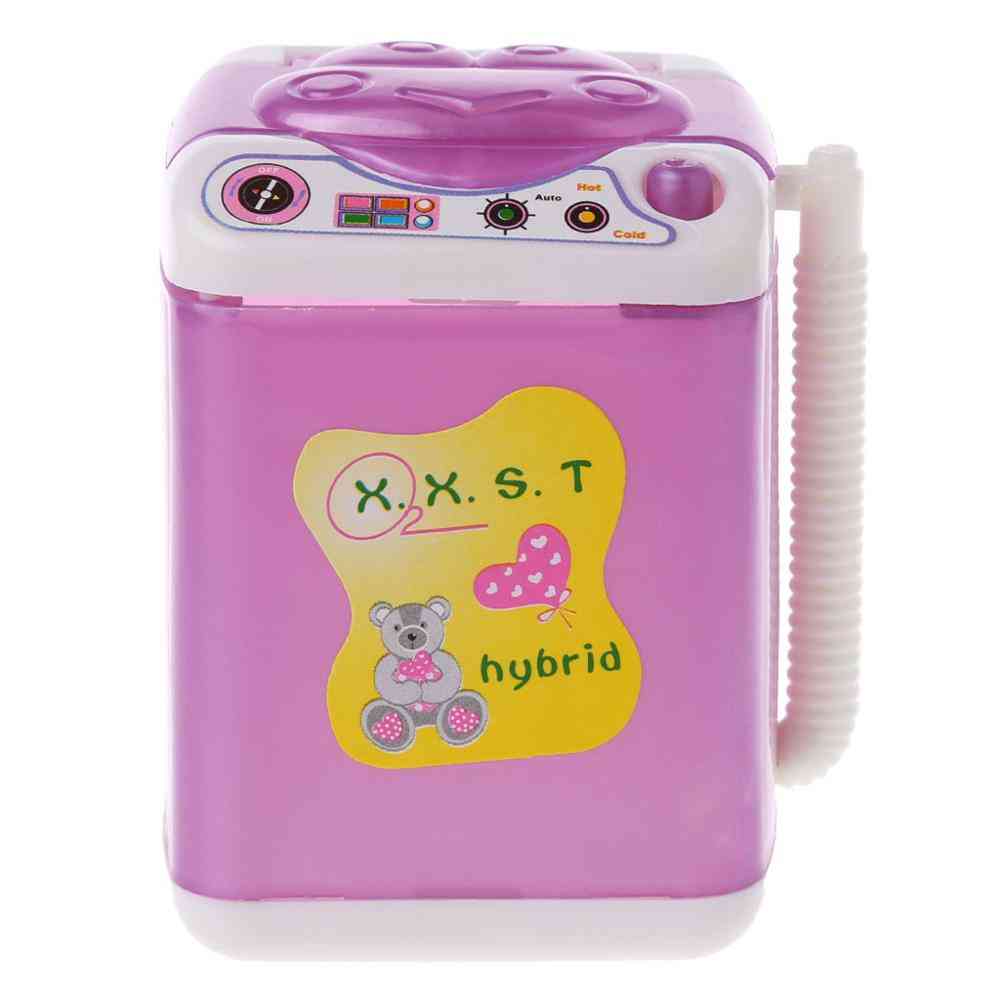 Furniture Washing Machine For Barbie Doll House Baby Doll Accessories