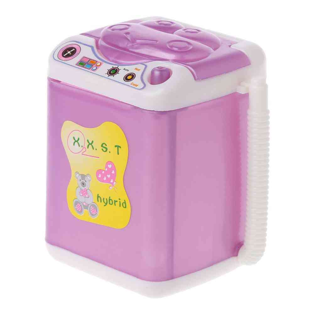 Furniture Washing Machine For Barbie Doll House Baby Doll Accessories