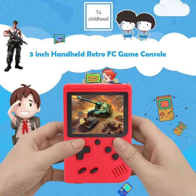 Handheld Video Games Console - 3.0 Inch Screen, Mini Pocket Gamepads